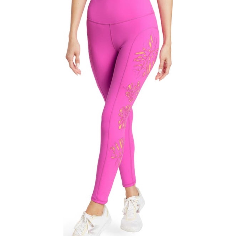 Free People FP Movement Palm Springs Leggings Living Magenta